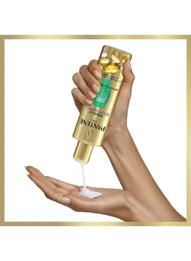 Pantene Miracle Serum Shampoo Lisci 250ML - Image 4